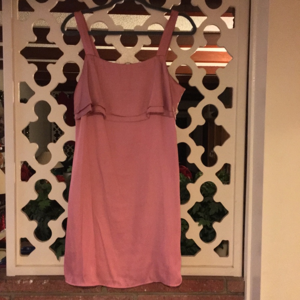 H&M pink tank dress